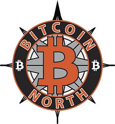 Bitcoin North Traverse City meetup logo